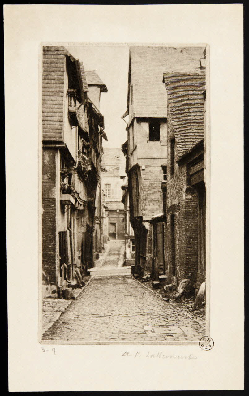 estampe Lisieux, rue de la Paix 1967.130.10.1 Photo