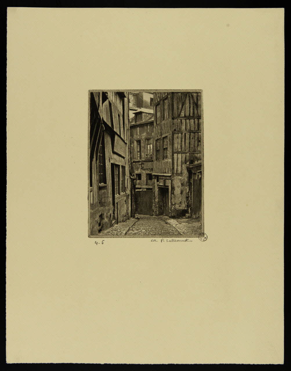 estampe Rouen 1967.130.13.2 Photo