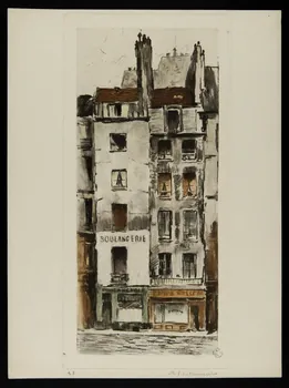 estampe Vieilles maisons rue St Martin 1967.130.33.1 Photo