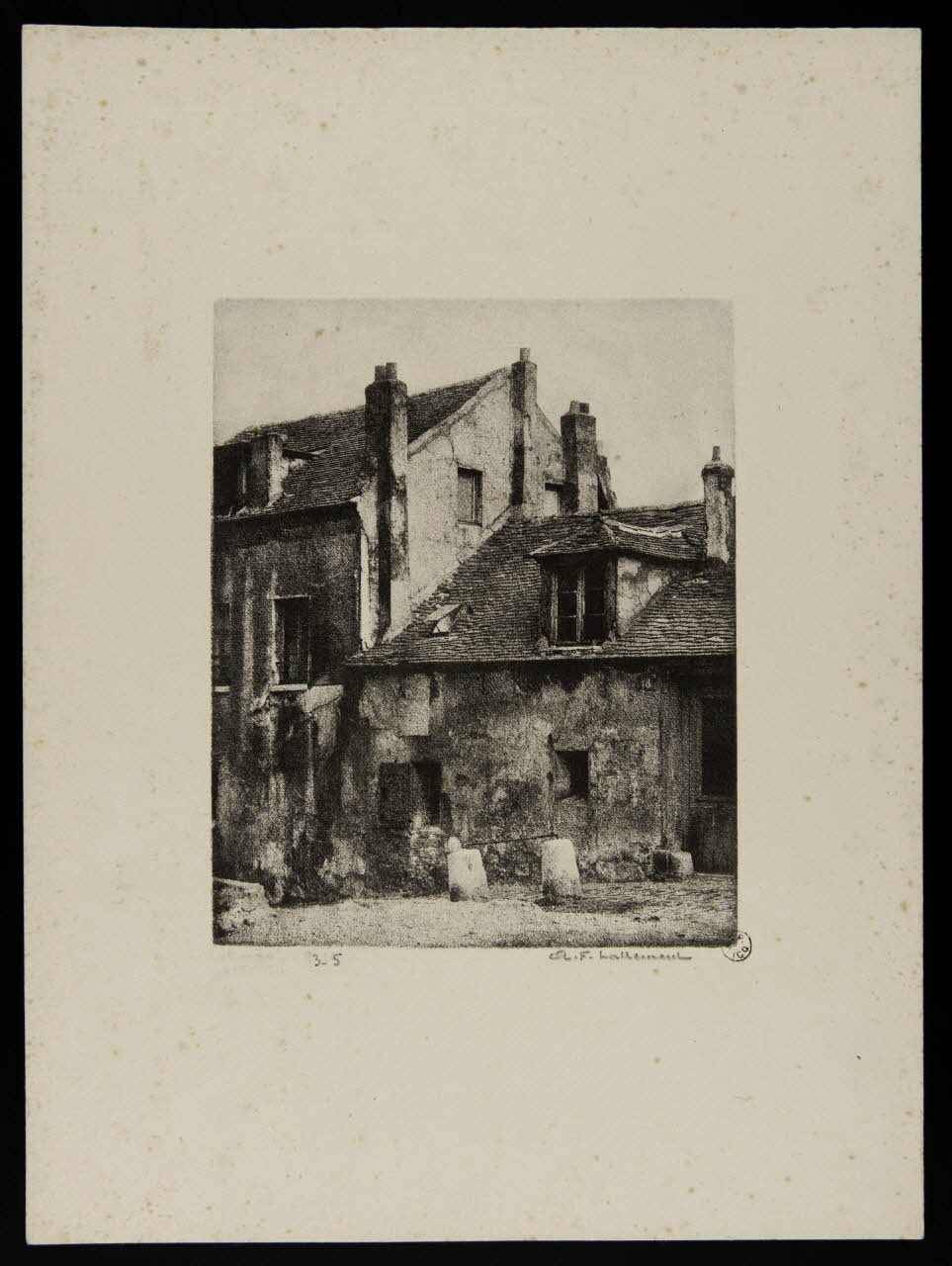 estampe "La Maison de Mimi Pinson" 1967.130.56.1 Photo