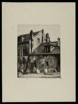 estampe "La Maison de Mimi Pinson" 1967.130.56.1 Photo