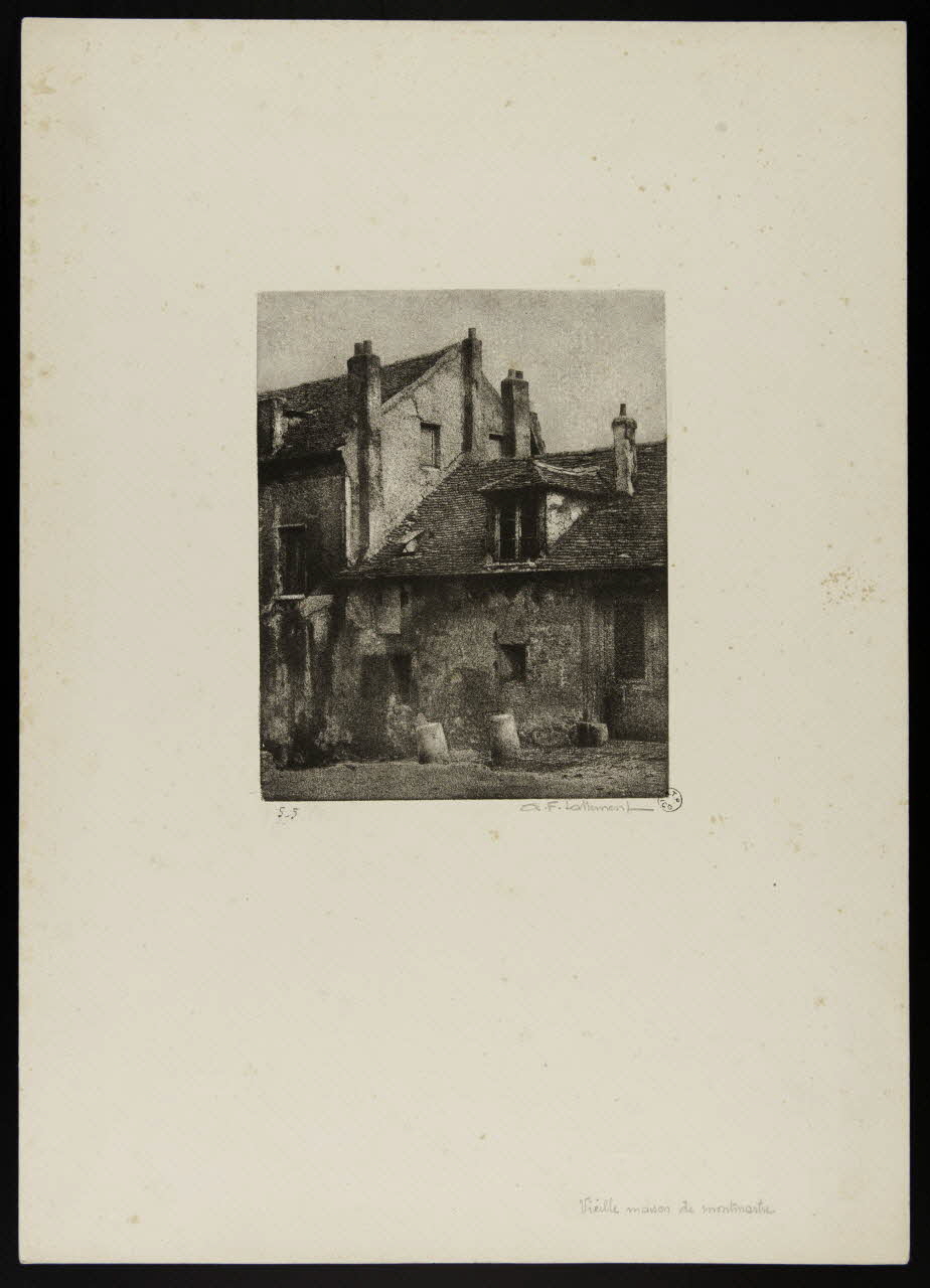 estampe "La Maison de Mimi Pinson" 1967.130.56.2 Photo
