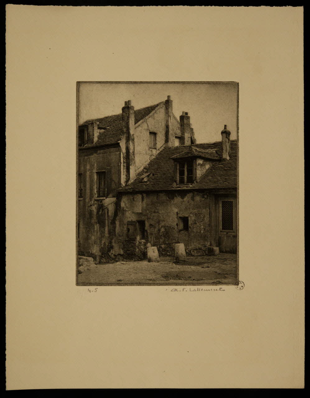 estampe Montmartre, la maison de Mimi Pinson 1967.130.57 Photo