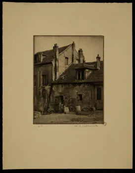 estampe Montmartre, la maison de Mimi Pinson 1967.130.57  Photo