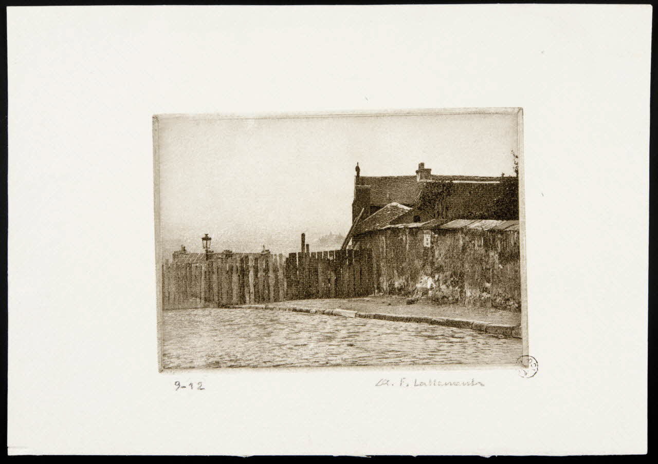 estampe Montmartre 1967.130.60.1 Photo