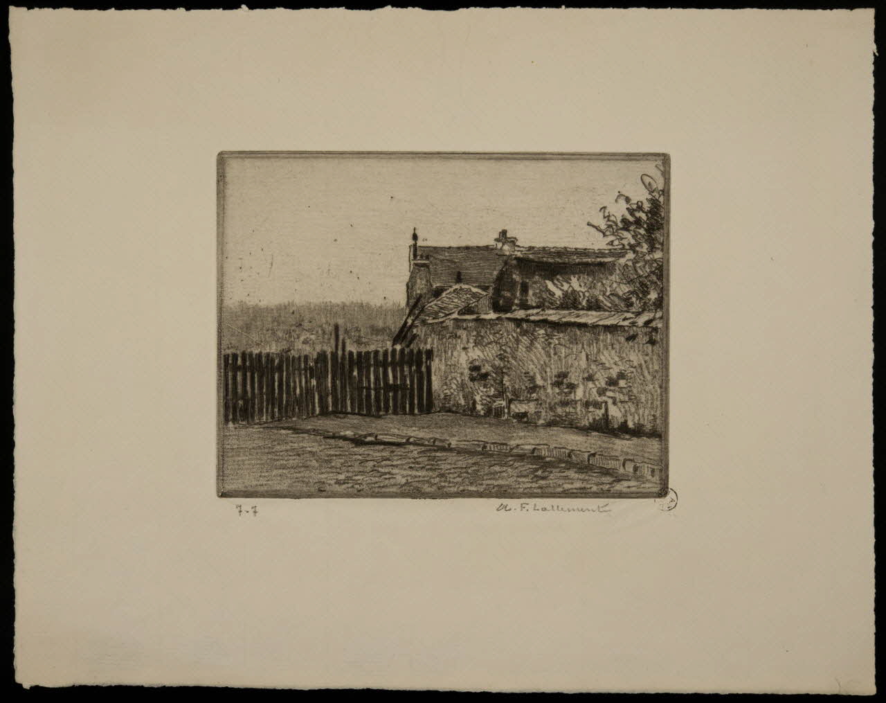 estampe Montmartre 1967.130.61 Photo