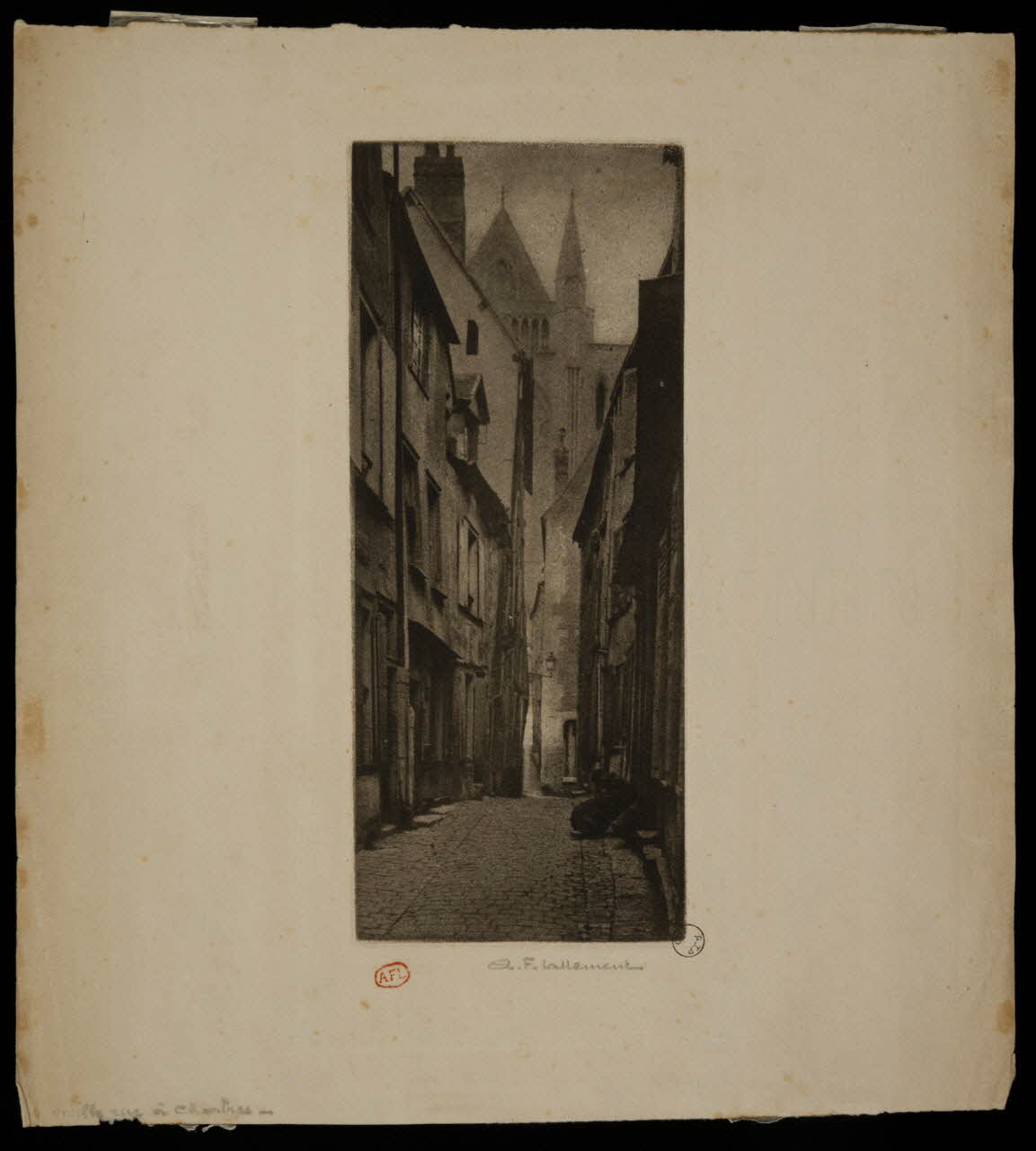 estampe Chartres, rue de la petite cordonnerie 1967.130.62 Photo