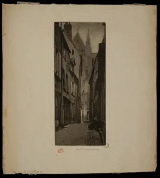 estampe Chartres, rue de la petite cordonnerie 1967.130.62  Photo