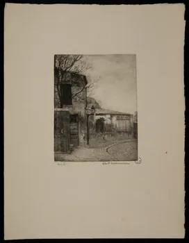 estampe Montmartre, abri Saint Joseph 1967.130.65  Photo
