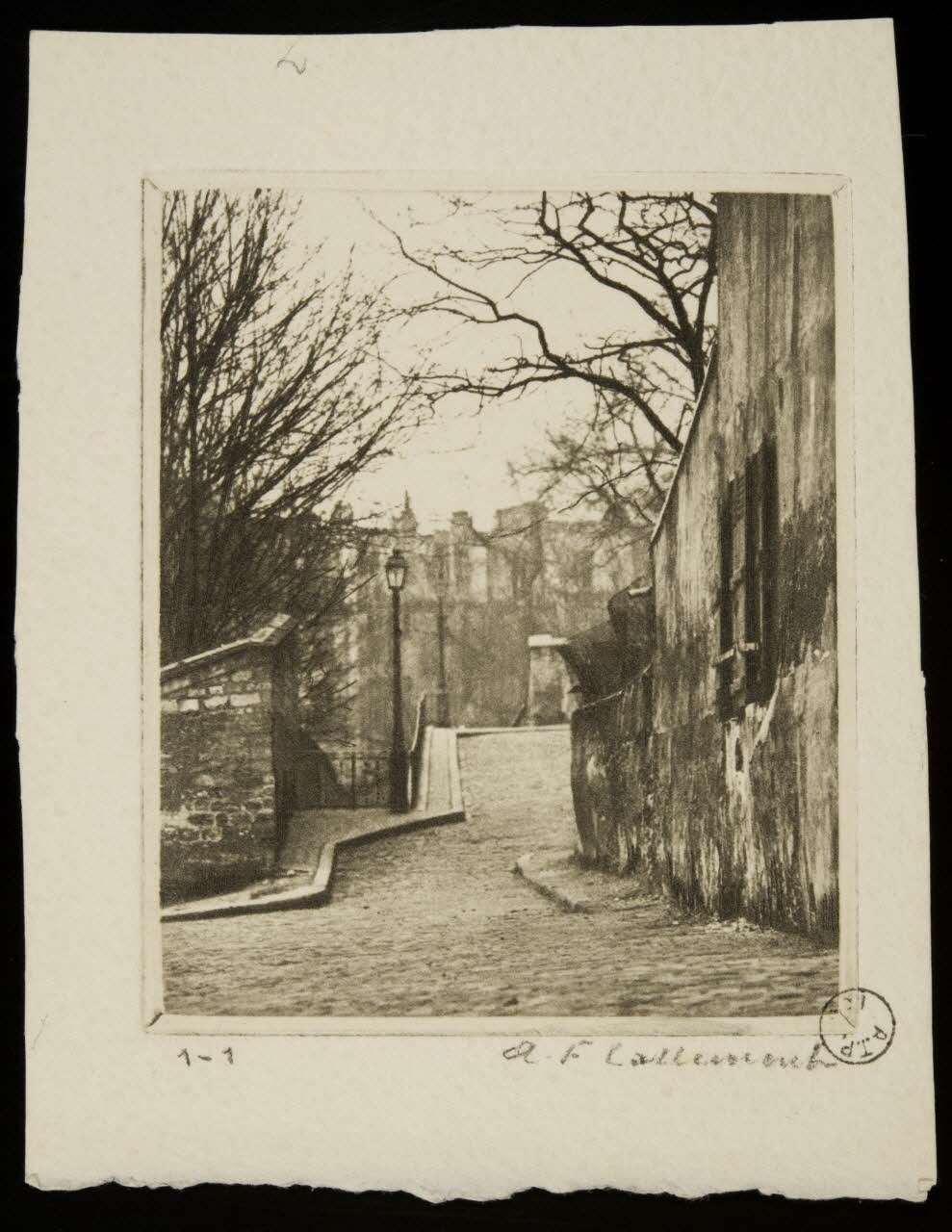 estampe Rue de Montmartre 1967.130.67 Photo