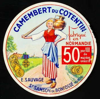 estampe CAMEMBERT DU COTENTIN 1967.140.3 Photo