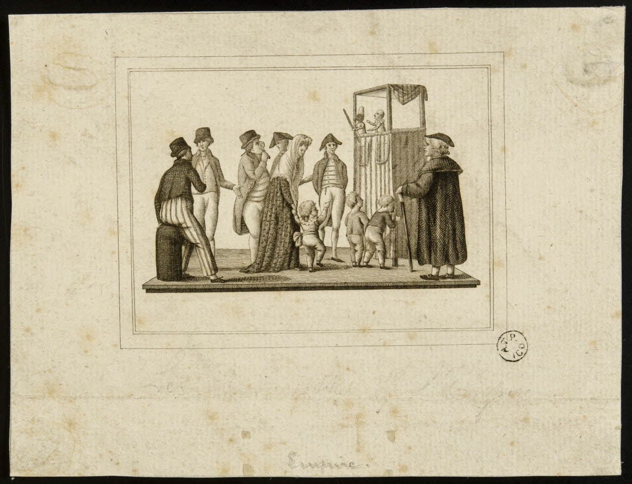 estampe Théâtre de marionnettes 1967.149.1 Photo