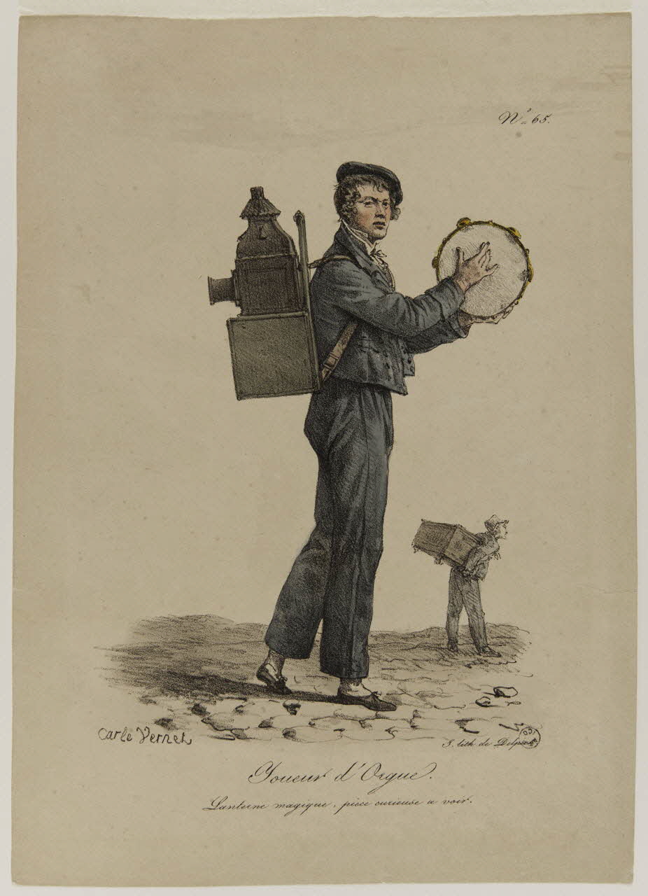 estampe Joueur d'Orgue. 1967.149.37 Photo