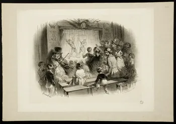 estampe Théâtre de marionnettes. 1967.149.39 Photo