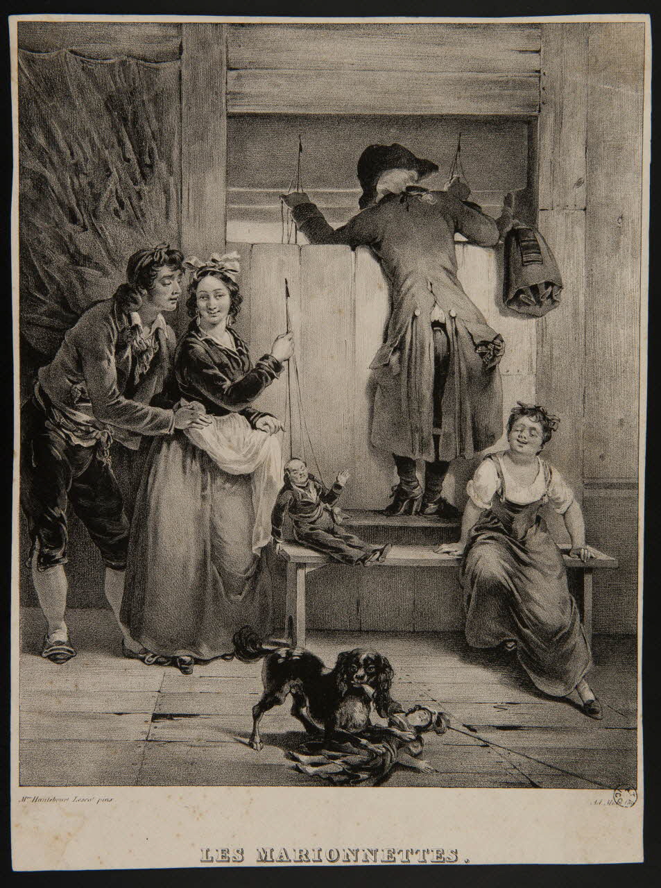 estampe LES MARIONNETTES. 1967.149.41 Photo