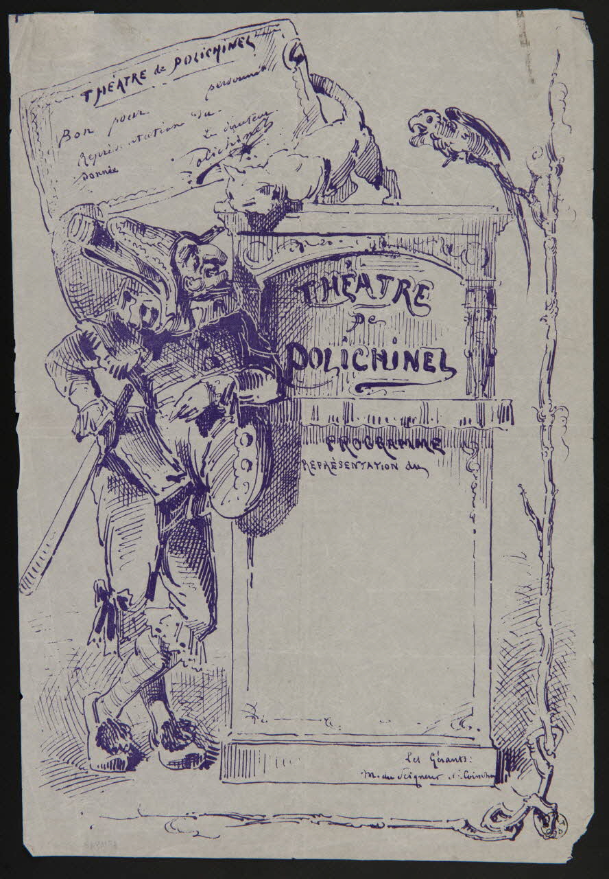 estampe Théâtre de Polichinel 1967.149.48 Photo