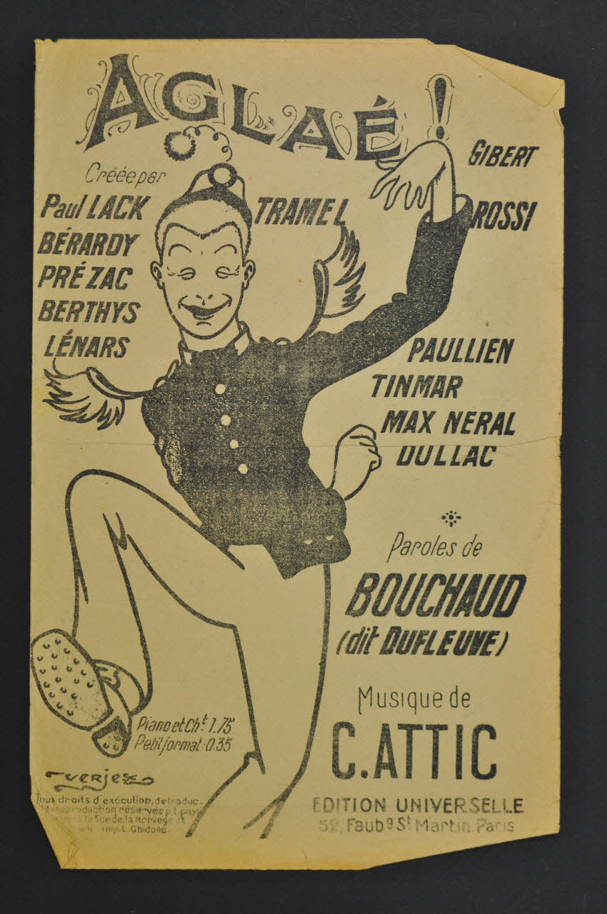 chanson petit format 1966.190.46 Photo Mucem