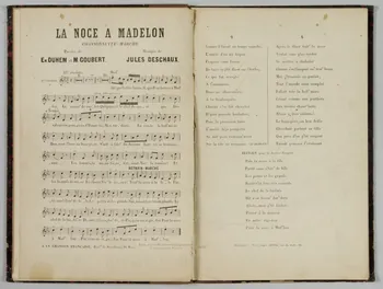 album LA NOCE A MADELON  Chansonnette - Marche 1967.162.2.4 Photo