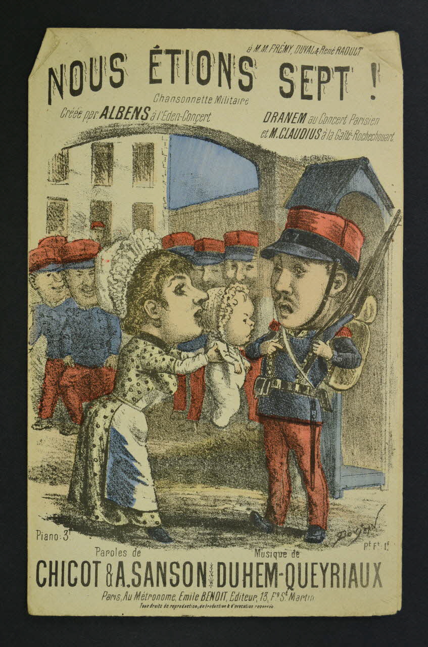 chanson petit format 1966.190.48 Photo Mucem