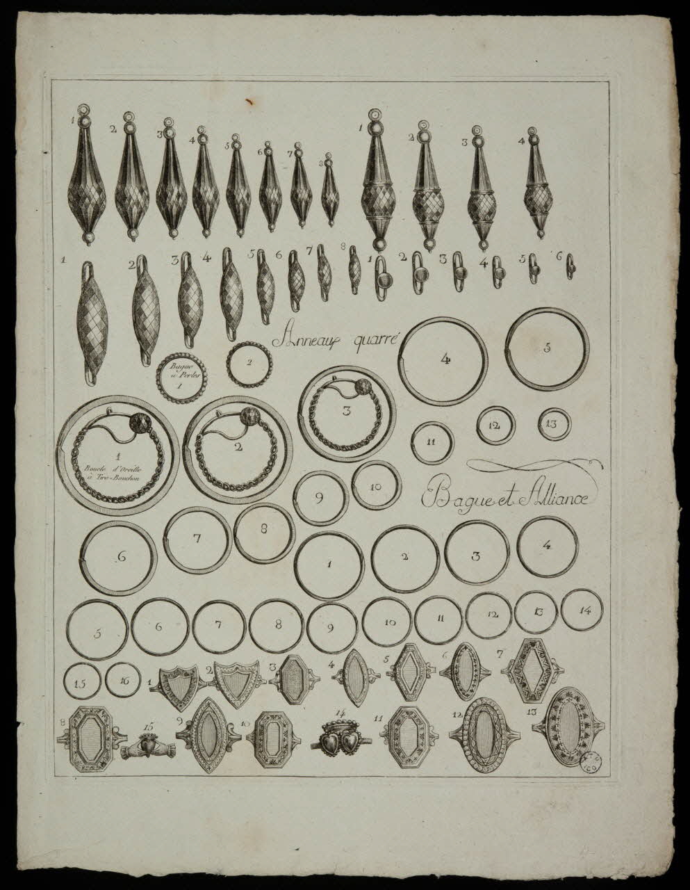 estampe Bagues et boucles d'oreilles 1967.170.1.5 Photo