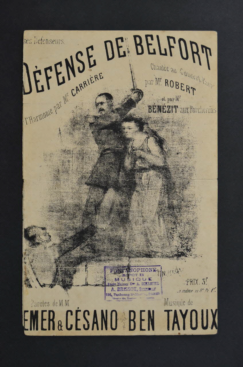 chanson petit format 1966.190.49 Photo Mucem