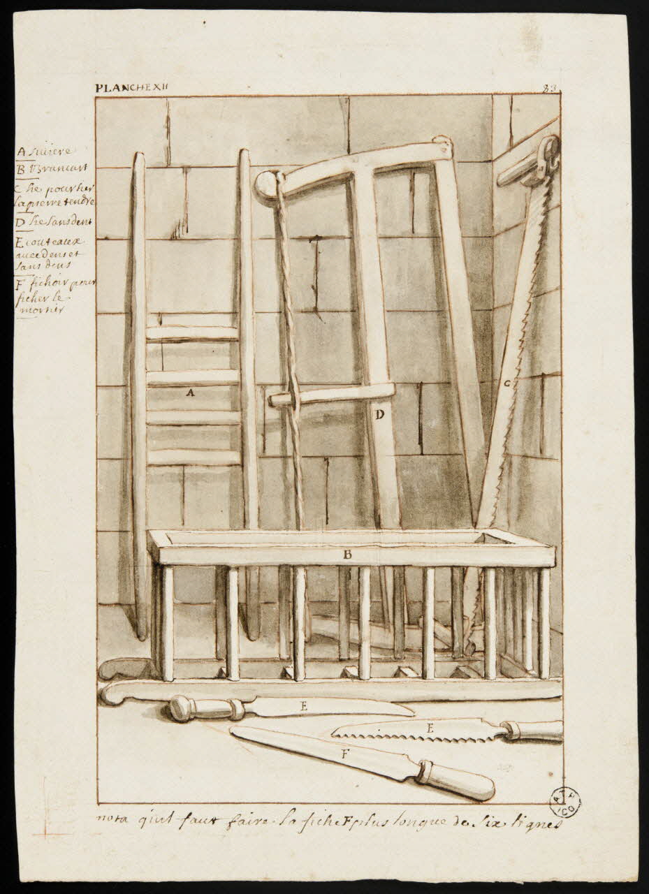 dessin Instruments de maçon 1967.171.32 Photo