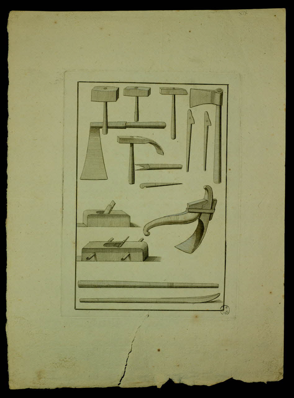 estampe Outils 1967.171.35 Photo