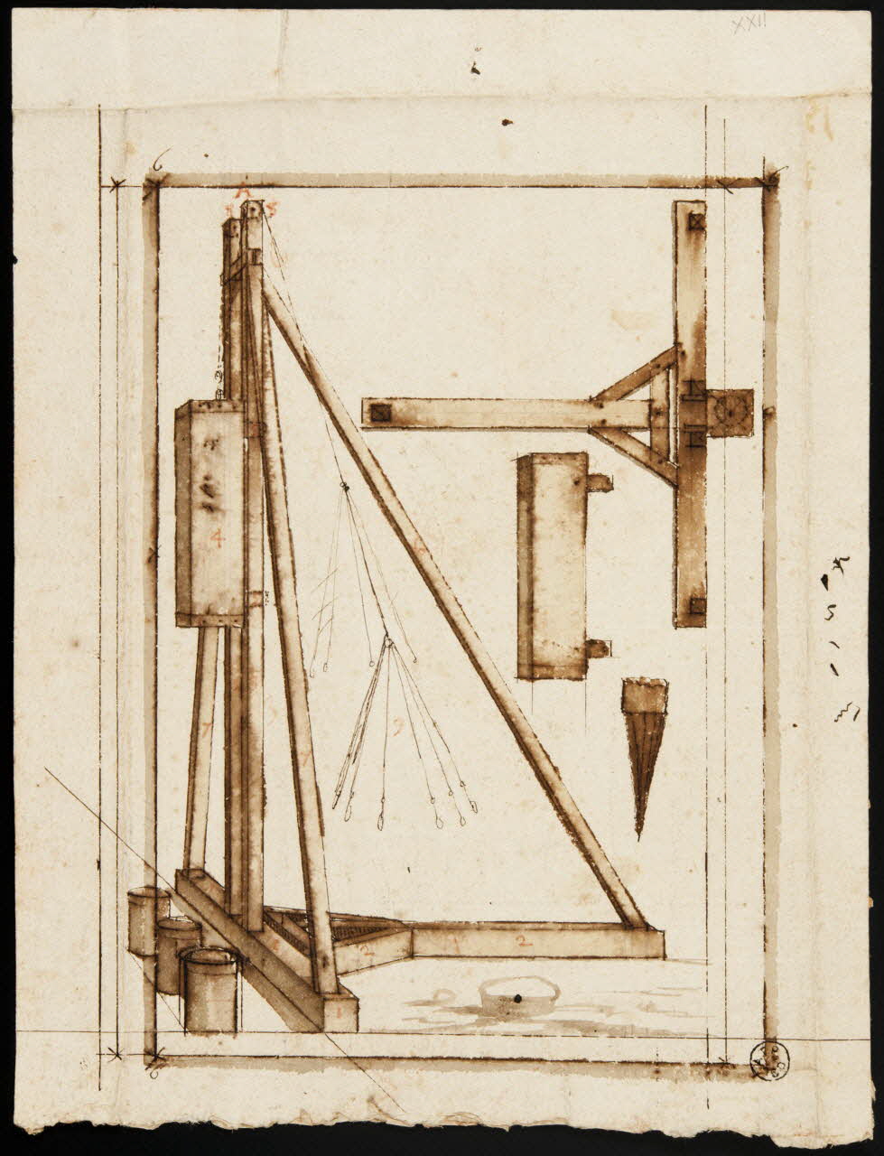 dessin Outils de levage 1967.171.36 Photo