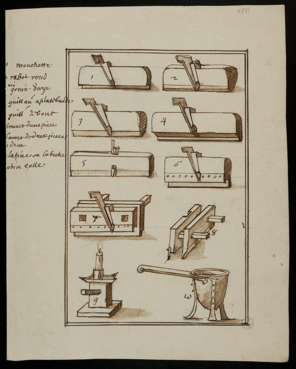 dessin Outils 1967.171.40.2 Photo