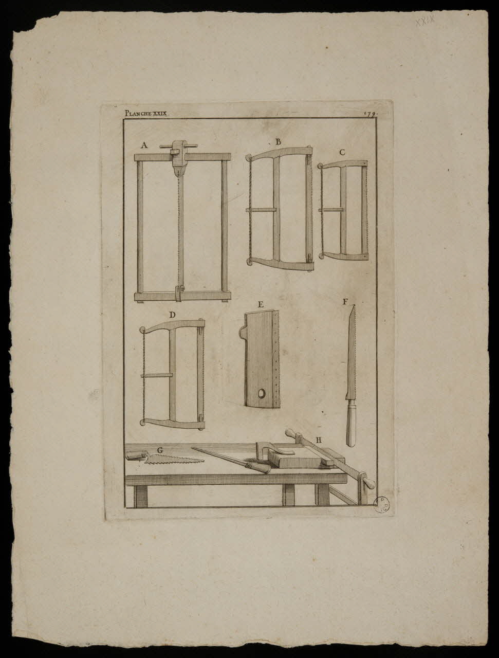 estampe Outils 1967.171.43 Photo