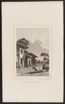 estampe HABITATION DES LANDES. 1967.18.1  Photo