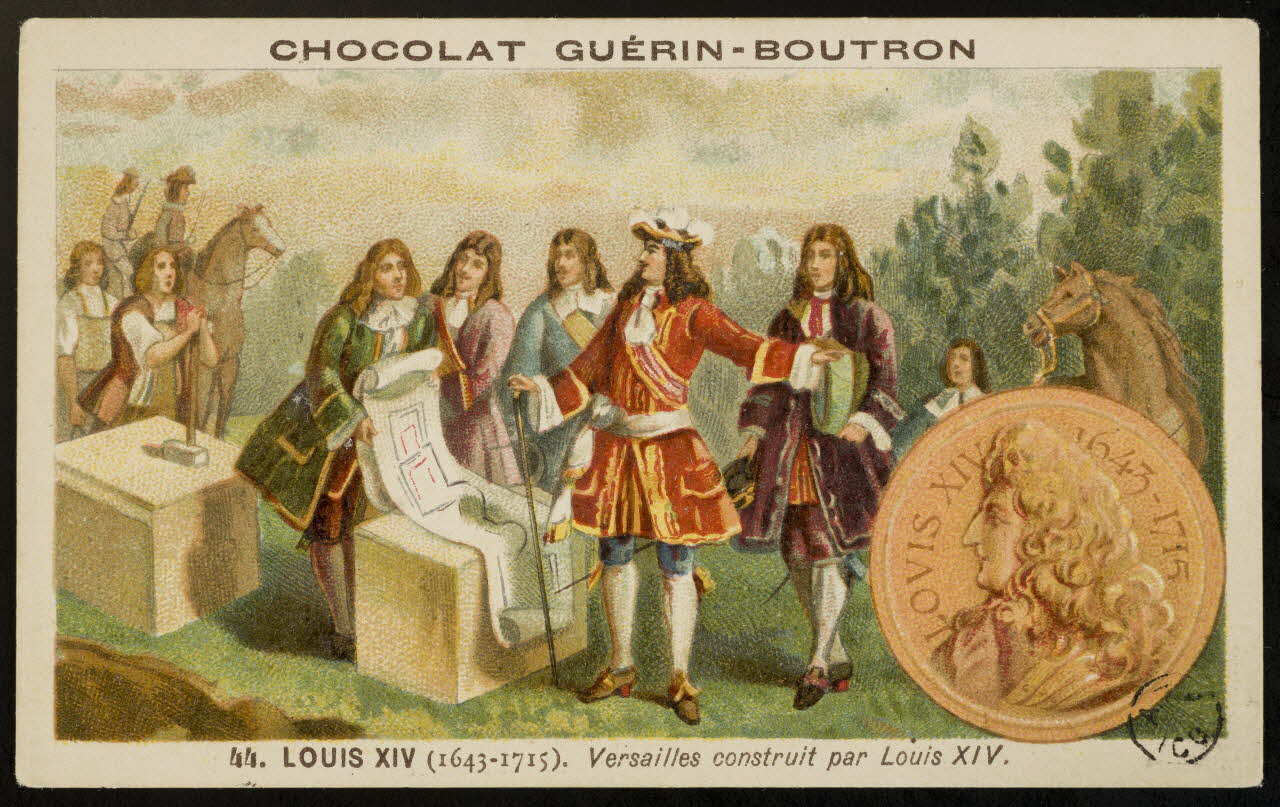 carte réclame 44. LOUIS XIV (...) Louis XIV. 1967.183.14 Photo Mucem