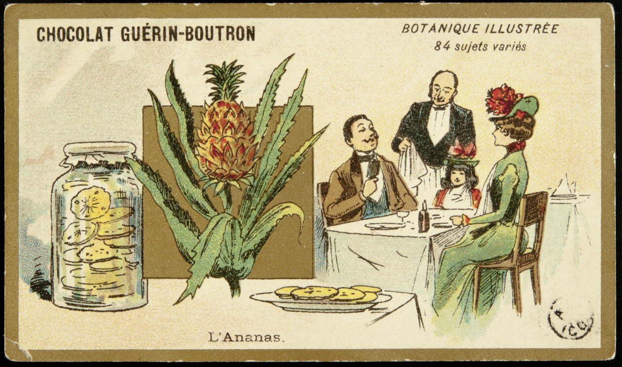 carte réclame L'Ananas. 1967.183.2 Photo