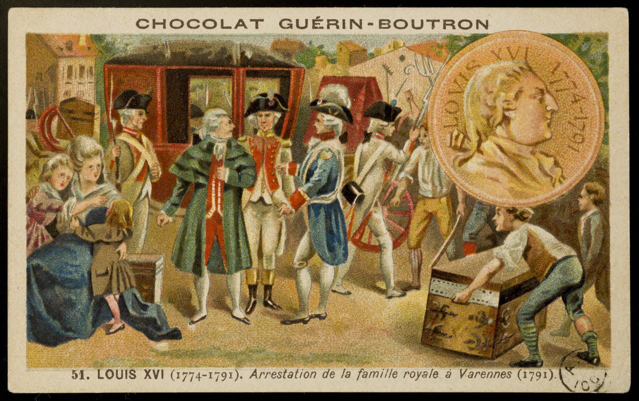 carte réclame chromo France 1900 1967.183.20 Photo