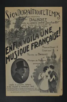 Paul Briollet ; Fernand Petit ; Paul Dalbret ; Evette; ; Evette & Schaeffer chanson petit format Île-de-France, France 1921 1965.176.31 Photo Mucem