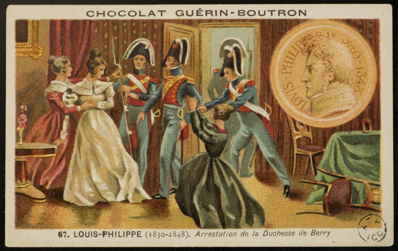 carte réclame 67. LOUIS-PHILIPPE (...) de Berry 1967.183.34 Photo Mucem