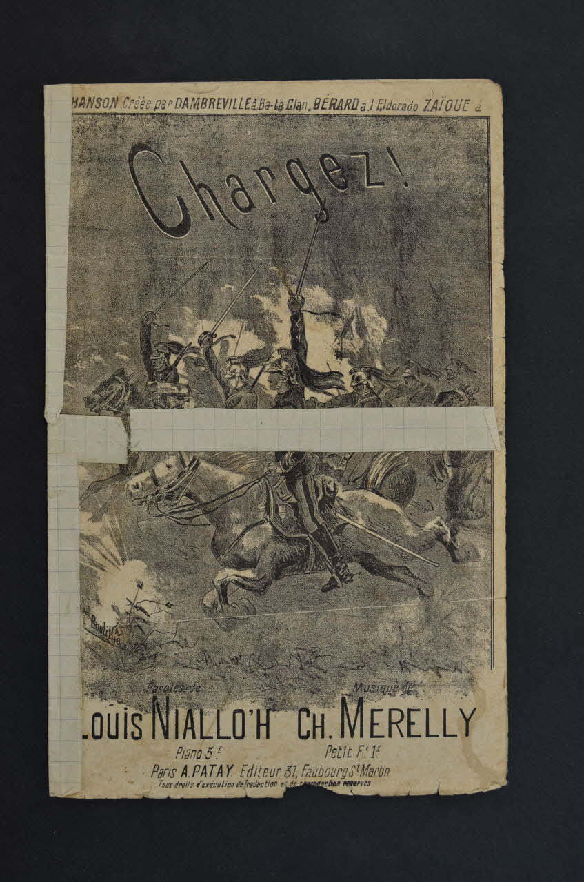 chanson petit format 1966.190.51 Photo Mucem