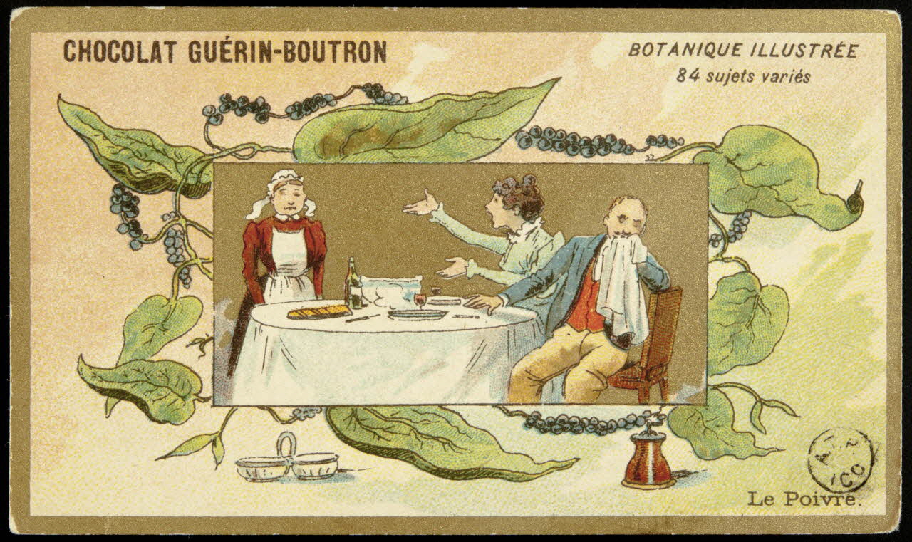 carte réclame Le Poivre. 1967.183.9 Photo