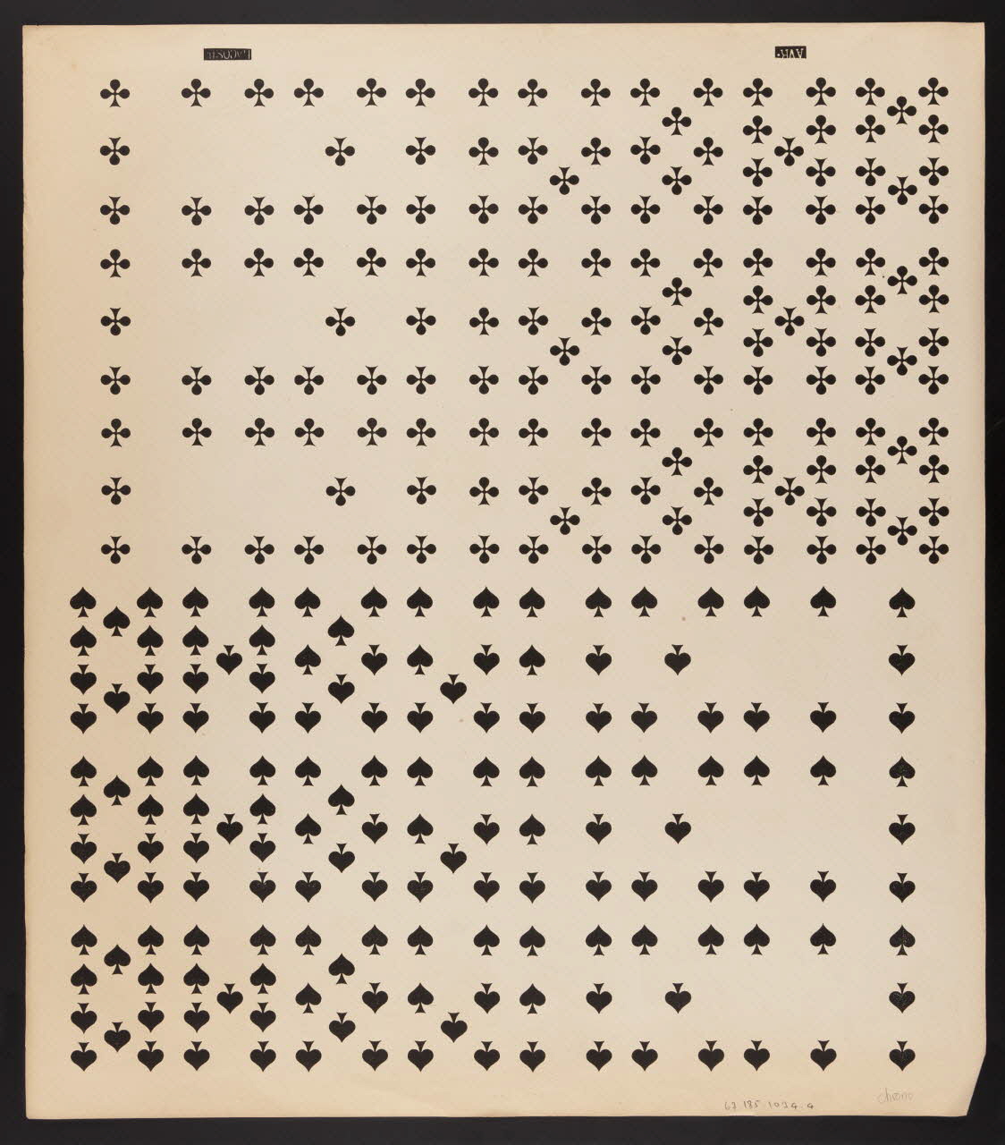 estampe Cartes à jouer 1967.185.1034.4  Photo