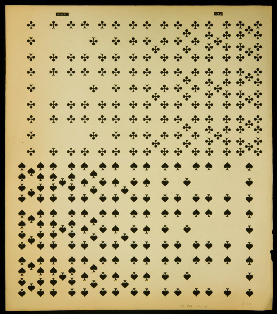 estampe Cartes à jouer 1967.185.1034.5  Photo