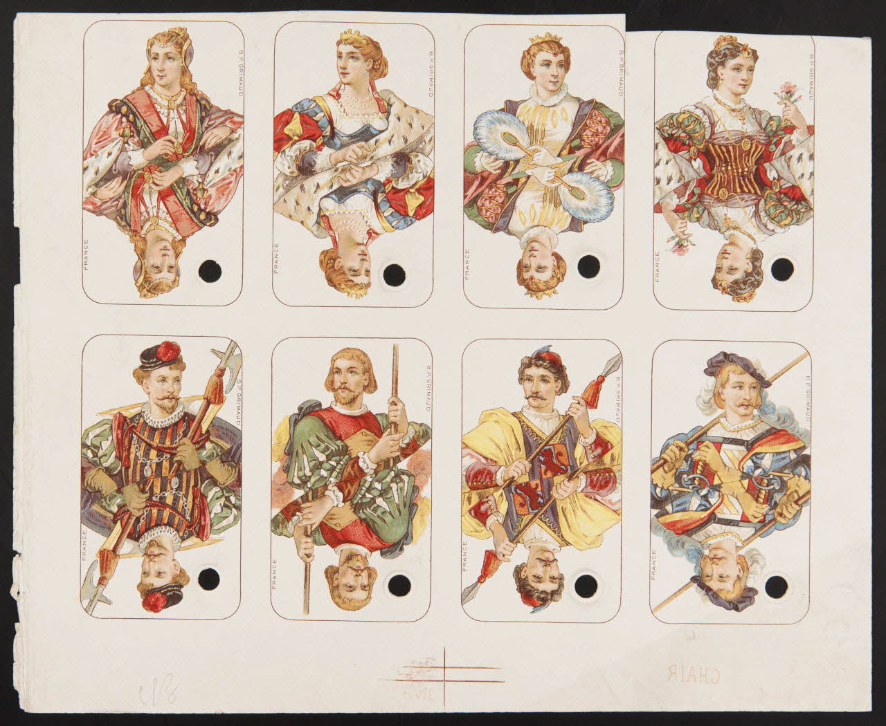 estampe Jeu de cartes 1967.185.1040 Photo