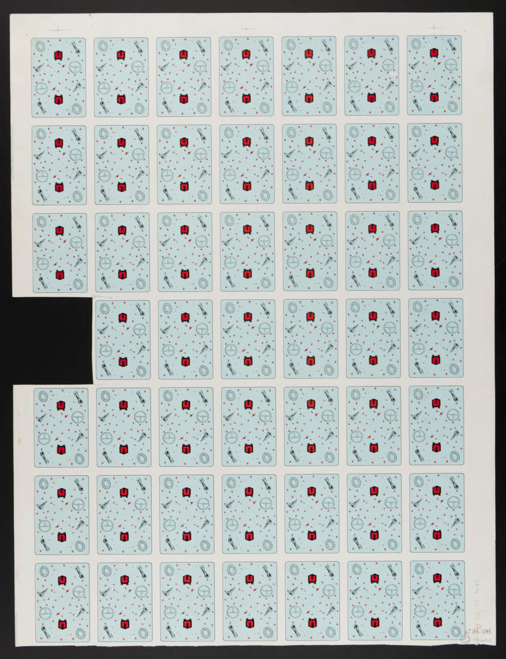 estampe Cartes à jouer 1967.185.1085  Photo