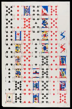 estampe Planche de cartes à jouer 1967.185.1101  Photo