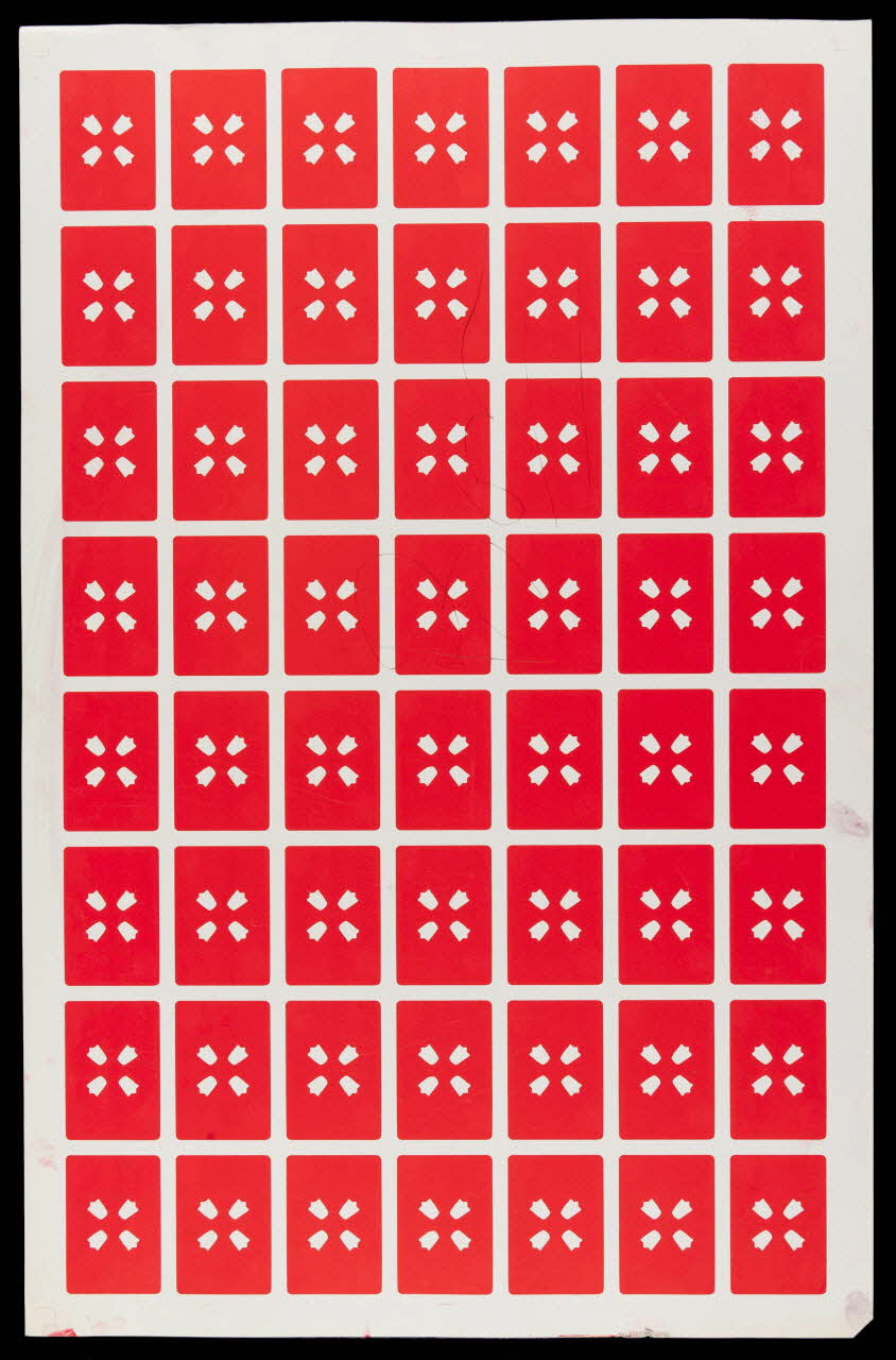estampe Planche de cartes à jouer 1967.185.1105  Photo