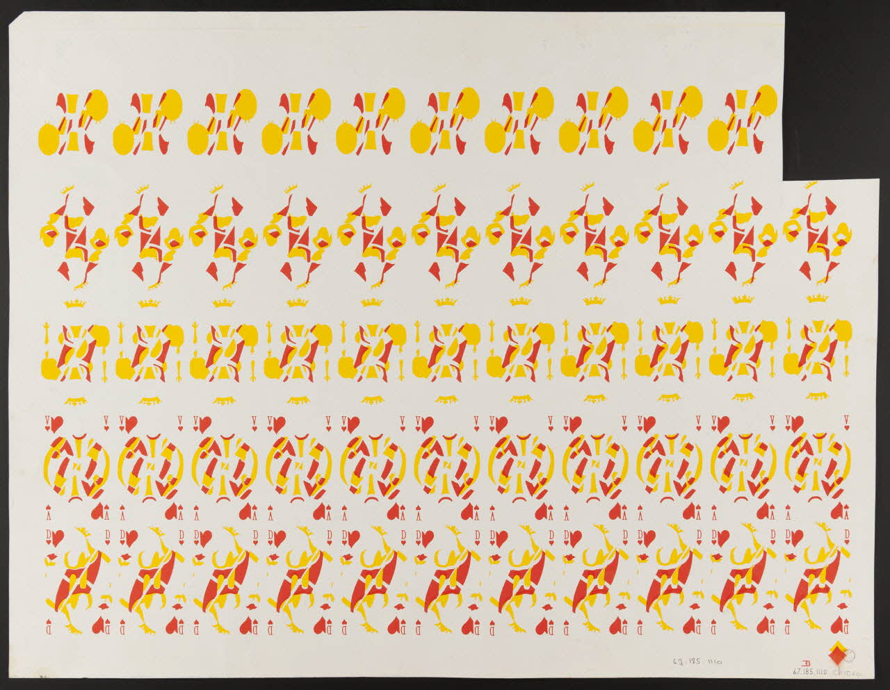 estampe Cartes à jouer 1967.185.1110 Photo