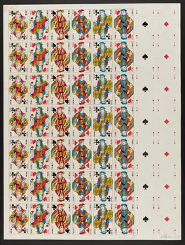 estampe Cartes à jouer 1967.185.1117  Photo