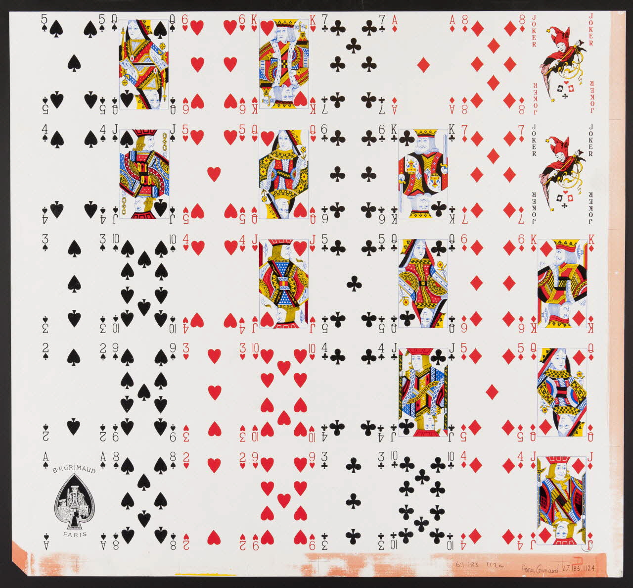 estampe Cartes à jouer 1967.185.1124 Photo