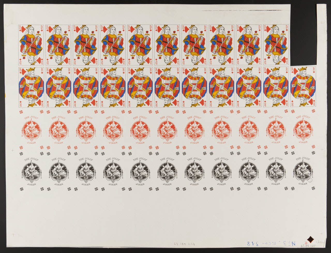 estampe Cartes à jouer 1967.185.1127 Photo