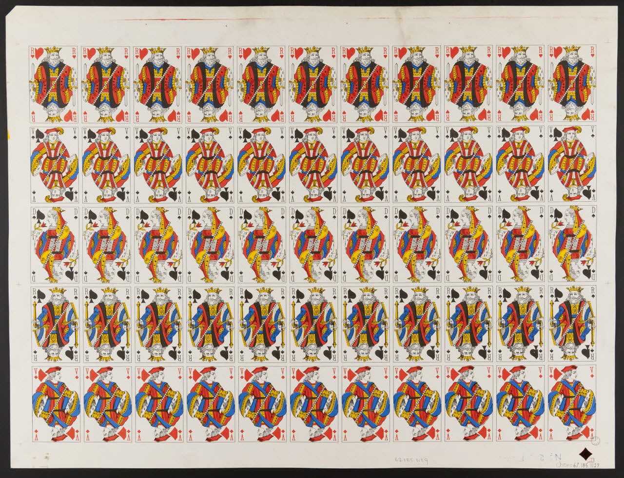 estampe Cartes à jouer 1967.185.1129 Photo