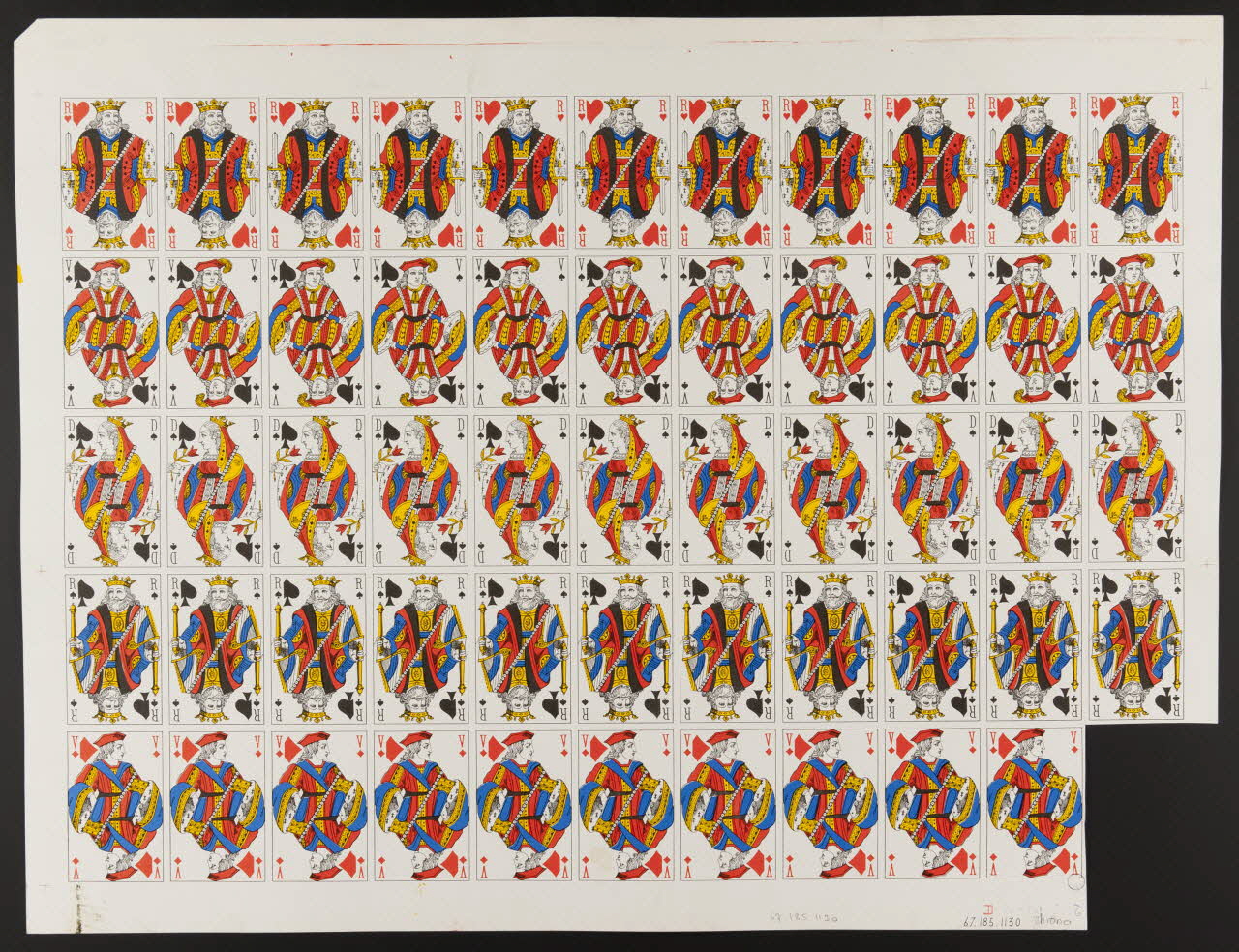 estampe Cartes à jouer 1967.185.1130 Photo